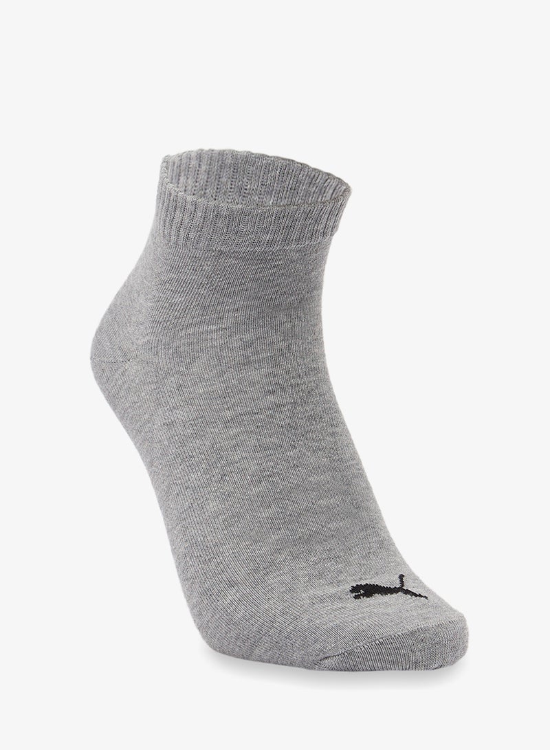 PUMA 3 Pack Plain Quarter Socks - Image 2